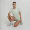 Damen-Kurzarm-Shorts