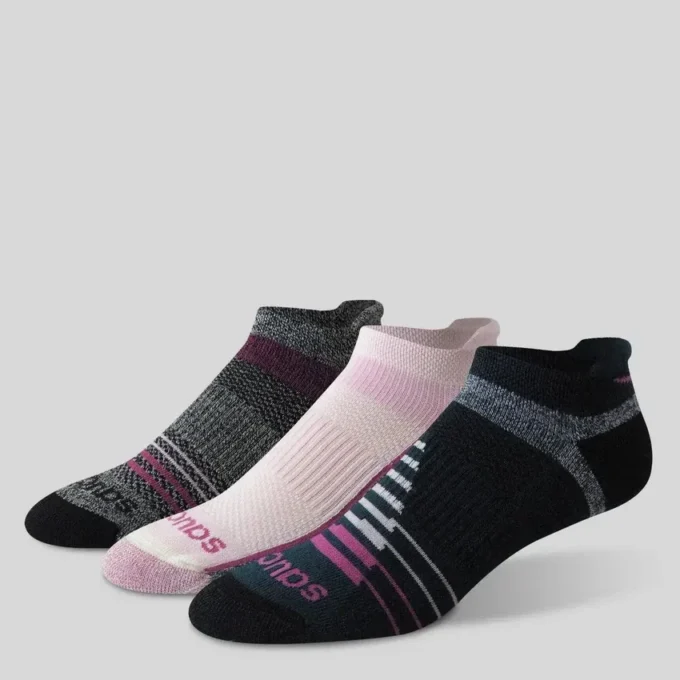 Inferno No-Show-Socken aus Merinowollmischung, 3er-Pack