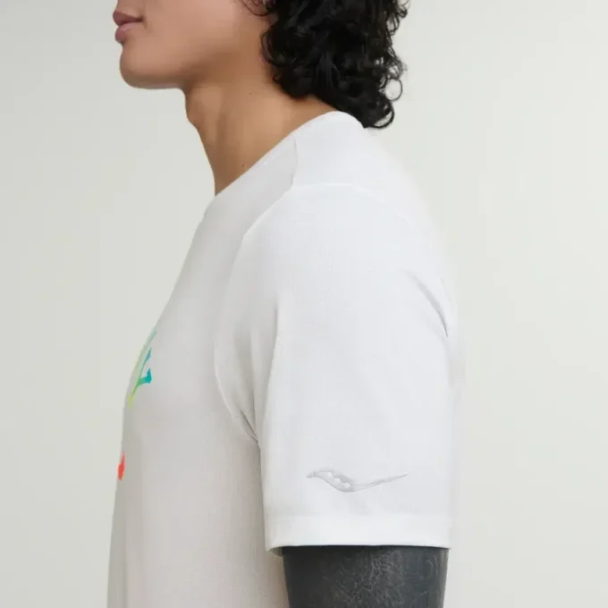 Kurzarm-Shirt mit Stoppuhr-Motiv