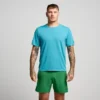 Saucony Stopwatch Kurzarm-Shirt für Herren
