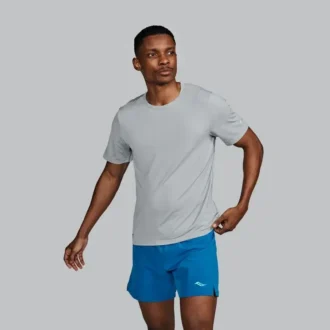 Saucony Stopwatch Kurzarm-Shirt für Herren