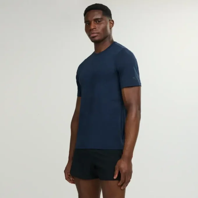 Saucony Stopwatch Kurzarm-Shirt für Herren