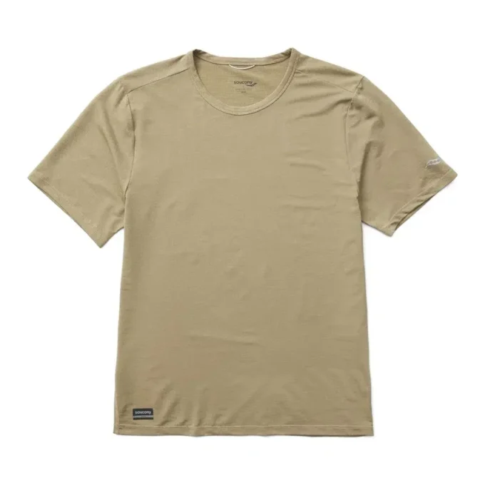 Saucony Stopwatch Kurzarm-Shirt für Herren