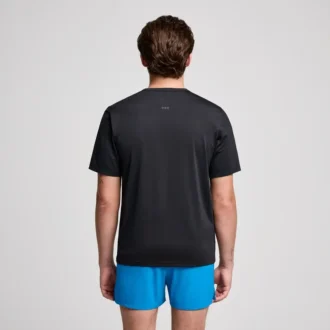 Saucony Stopwatch Kurzarm-Shirt für Herren