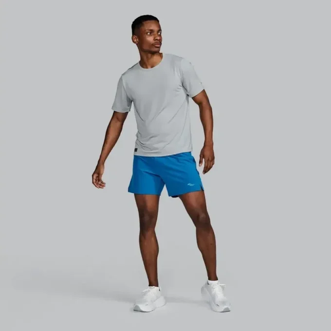 Saucony Stopwatch Kurzarm-Shirt für Herren