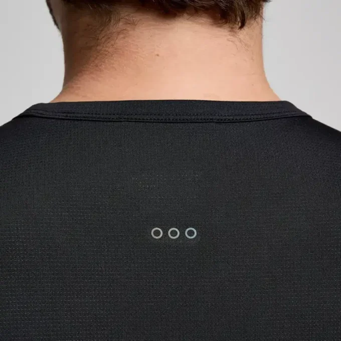 Saucony Stopwatch Kurzarm-Shirt für Herren