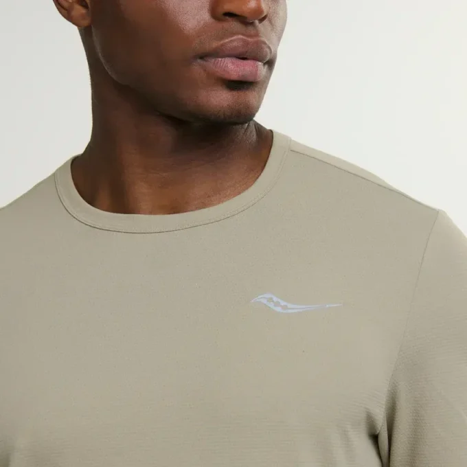 Saucony Stopwatch Kurzarm-Shirt für Herren