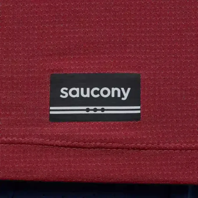 Saucony Stopwatch Kurzarm-Shirt für Herren