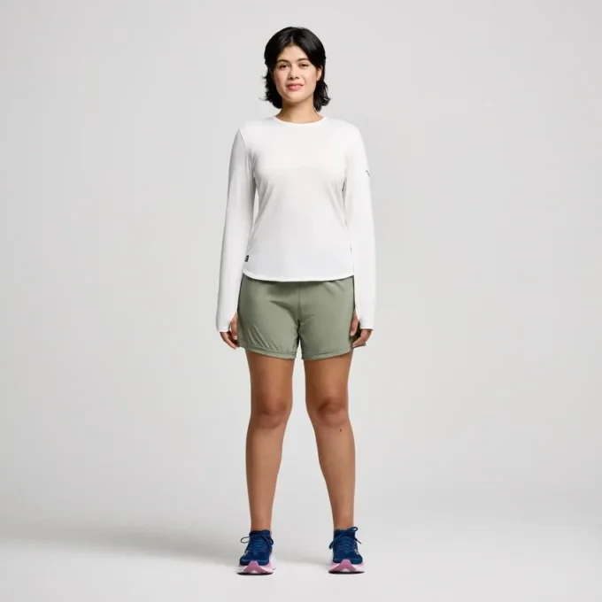 Stopwatch-Ärmel-Shirt für Damen