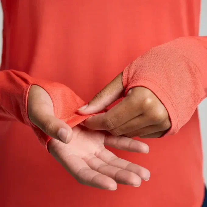 Stopwatch-Ärmel-Shirt für Damen